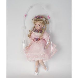 New Collectible Balerina Susan Porcelain Doll